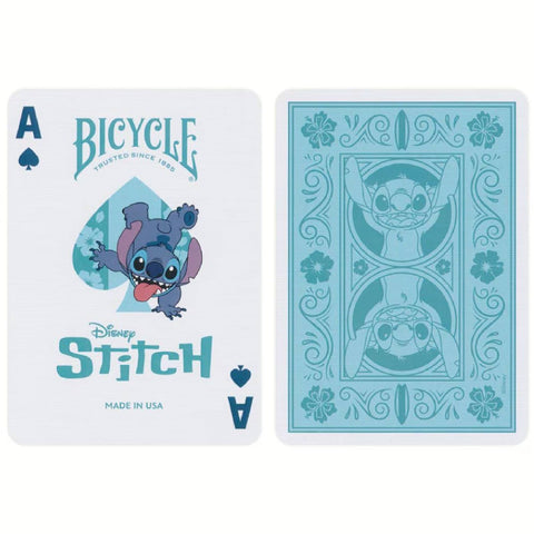 Bicycle Disney Stitch Inspired Playing Cards Deck Hawaiian Magic