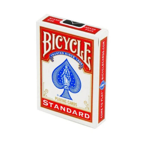 Bicycle Standard Rider Back Blister Pack 2 Decks Playing Cards 1 Red 1 Blue