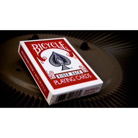 Bicycle Ride Back 808 Retro Box Standard Index Playing Cards (Red)