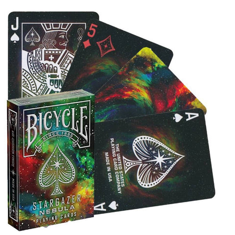 Bicycle Stargazer Nebula Playing Cards - Premium Poker Size Deck