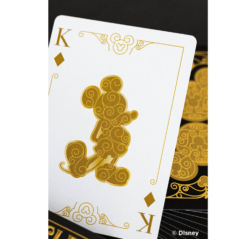 Bicycle Disney Mickey Mouse Black & Gold Playing Cards Deck Poker Size USA
