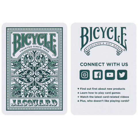 Bicycle Jacquard Playing Cards Deck Poker Size Air-Cushion Finish USpcc