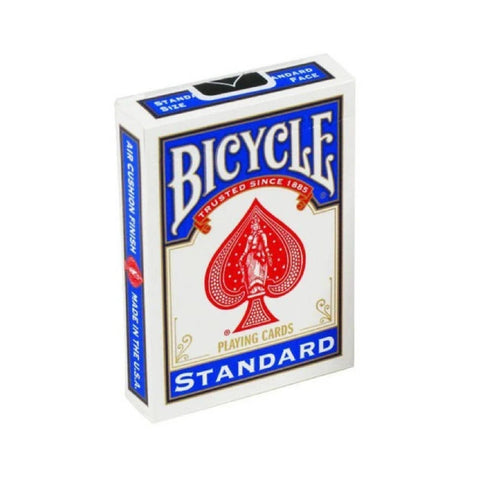 Bicycle Standard Rider Back Blister Pack 2 Decks Playing Cards 1 Red 1 Blue