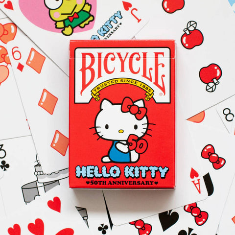 Bicycle Hello Kitty 50th Anniversary Playing Cards Deck