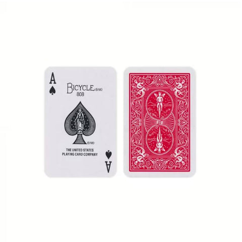 Bicycle Rider Back Mini Standard Index Poker Playing Cards Magic Tricks Red