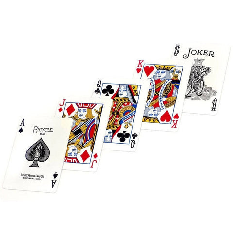 Bicycle Standard Rider Back Blister Pack 2 Decks Playing Cards 1 Red 1 Blue