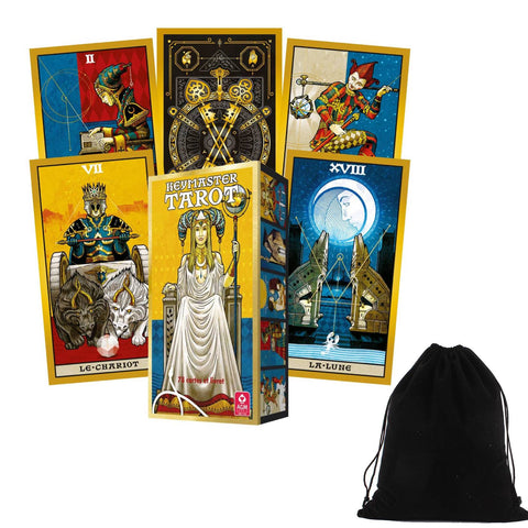 Keymaster Tarot French Edition Cards Deck Agm Urania Esoteric Telling With Bag