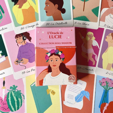 L’Oracle de Lucie Cards French Edition Grimaud Cartomancie