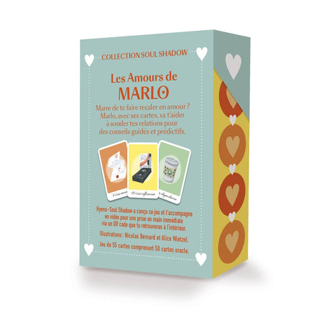 Les Amours de Marlo Cards French Edition Grimaud Cartomancie