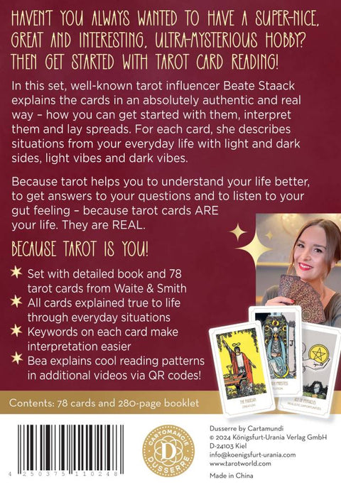 Tarot Young Feel The Vibes Cards Deck Dusserre by Cartamundi