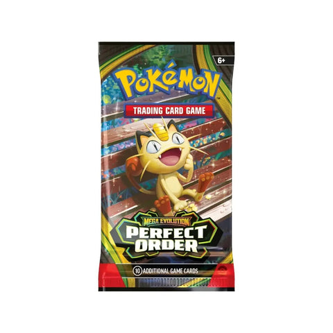 Pokemon TCG Mega Evolution Perfect Order Booster Pack 10 Cards EN