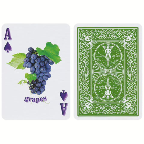Bicycle Fruit Playing Cards Deck Poker Magic Colorful Educational