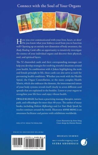 Body Healing Cards Deck Findhorn Press Esoteric Ewald Kliegel Awareness