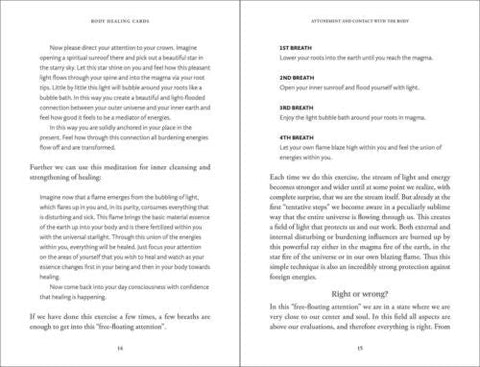 Body Healing Cards Deck Findhorn Press Esoteric Ewald Kliegel Awareness