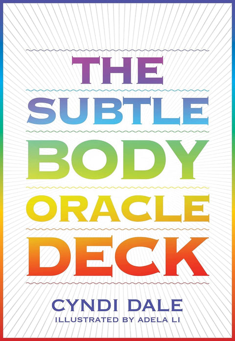 The Subtle Body Oracle Cards Deck & Guidebook Cyndi Dale by US Games Systems