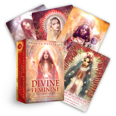Divine Feminine Oracle Cards Deck And Guidebook Hay House Meggan Watterson NEW
