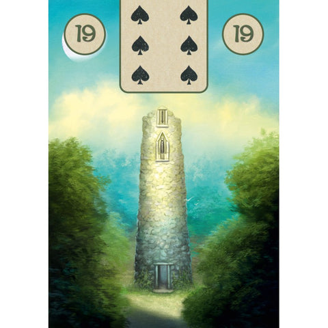 Pagan Lenormand Oracle Cards Deck by Lo Scarabeo with Guidebook