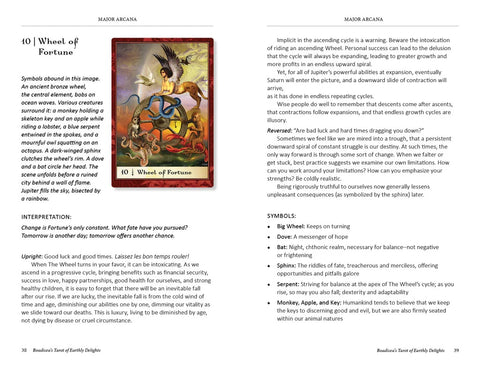 Boadicea's Tarot of Earthly Delights 80-Card Deck & Guidebook