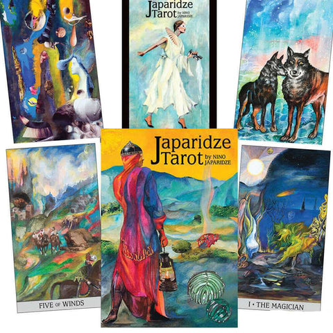 Japaridze Tarot Cards Deck & Guidebook Set by Nino Japaridze US Games