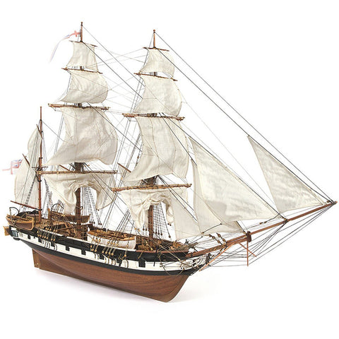 OcCre HMS Beagle Wooden Model Ship Kit 1:60 Easy Build Sailing