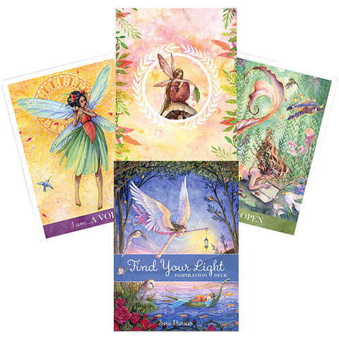 Find Your Light Inspiration Cards Deck by Sara Telling US Games New