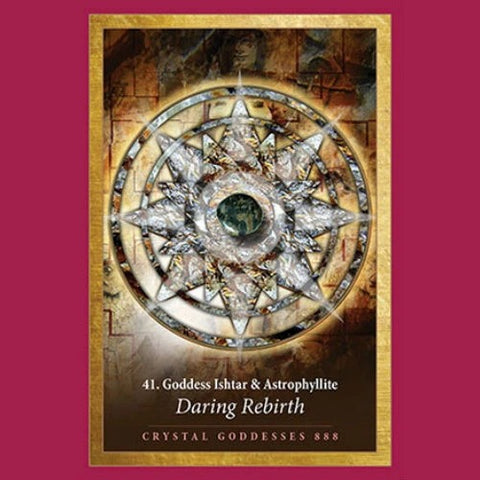 Crystal Mandala Oracle Cards Deck by Alana Fairchild Blue Angel