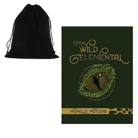 The Wild Elemental Oracle 44-Card Deck & Guidebook with Velvet Bag