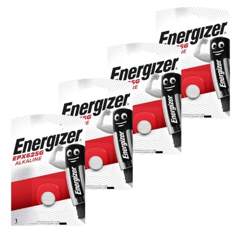 4x Energizer 625A LR9 EPX625G 1.5V Alkaline Button Cell Batteries