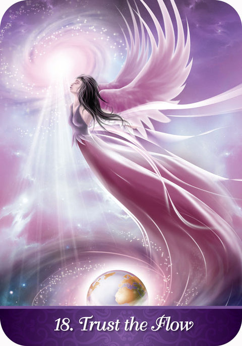 Angel Inspiration Oracle Deck by Kim Dreyer, 44 Cards, US Games Systems