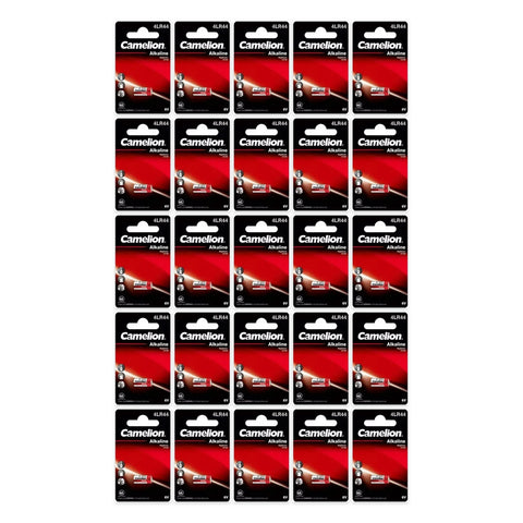 25x Camelion 4LR44 6V Alkaline Batteries A544