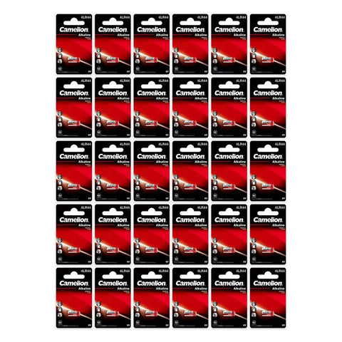 30x Camelion 4LR44 6V Alkaline Batteries A544
