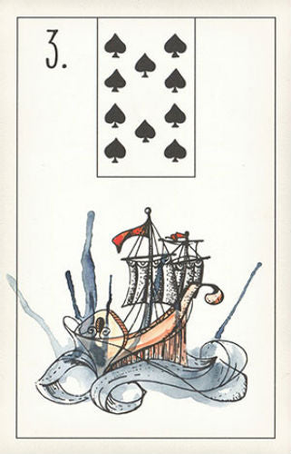 Maybe Lenormand Oracle Deck by Ryan Edward 52 Cards US Games Divination