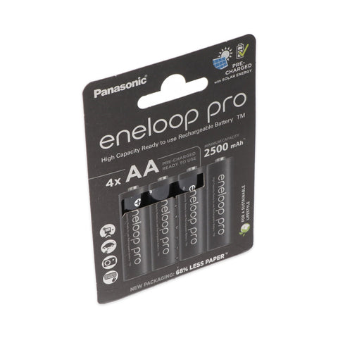 Panasonic Eneloop Pro AA 2500mAh - original blister card of 4