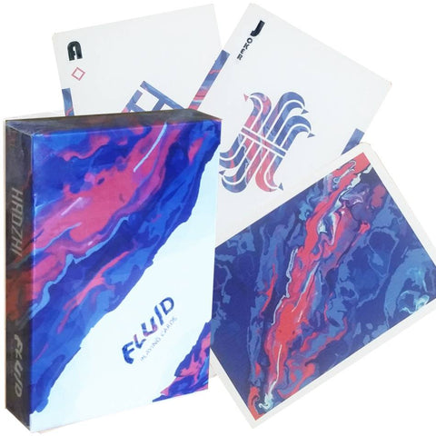 Fluid Playing Cards by Hadzhi S4T Poker Magic Deck Cartamundi B9
