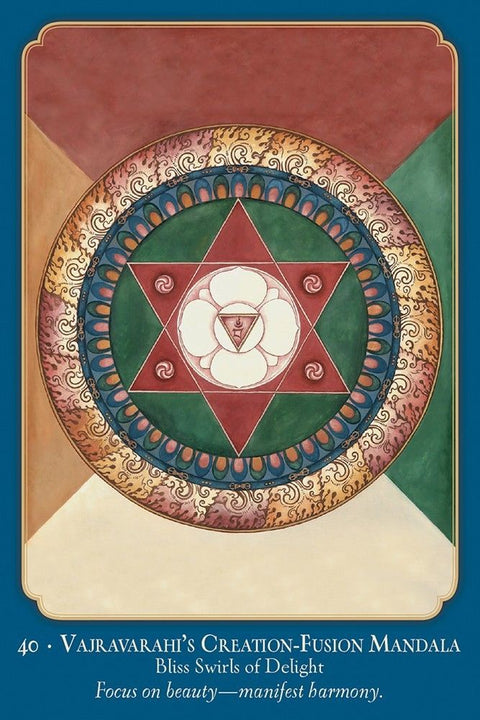 Buddha Wisdom Shakti Power Oracle Deck & Guidebook Laura Santi US Games