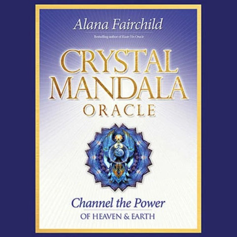 Crystal Mandala Oracle Cards Deck by Alana Fairchild Blue Angel