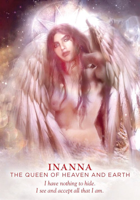Divine Feminine Oracle Cards 53-Card Deck & Guidebook by Meggan Watterson
