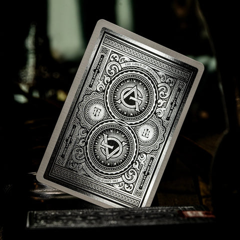 Theory11 Artisan Silver Edition Luxury Playing Cards Deck Poker Magic