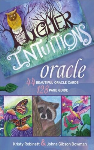 Higher Intuitions Oracle Cards Deck Schiffer Publishing Robinett Bowman NEW