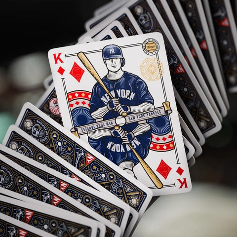 Theory11 New York Yankees Premium Playing Cards Deck MLB Gold Foil Embossed Sealed USA