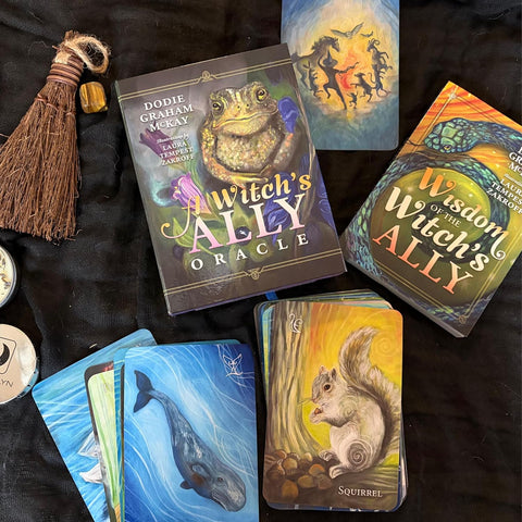 A Witch's Ally Oracle Deck 48 Cards & Guidebook by Llewellyn