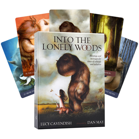 Into The Lonely Woods Oracle Cards Deck Blue Angel Esoteric Lucy Cavendish