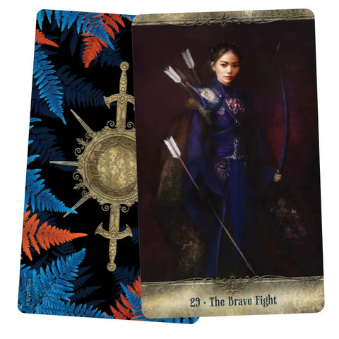 Fearless Fight Like A Girl Oracle Cards Deck Feminine Power US Games Systems