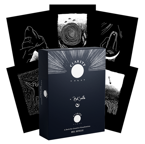 Clarity Tarot Cards Deck Visualization & Guiddebook Watkins Publishing B. Senlle With Bag