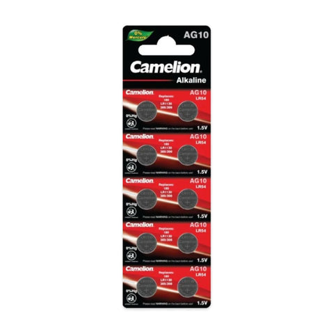 Camelion AG10 LR1130 389 blister card of 10