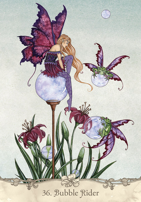 Fairy Wisdom Oracle Card Deck & Guide Book Set by Amy Brown US Games