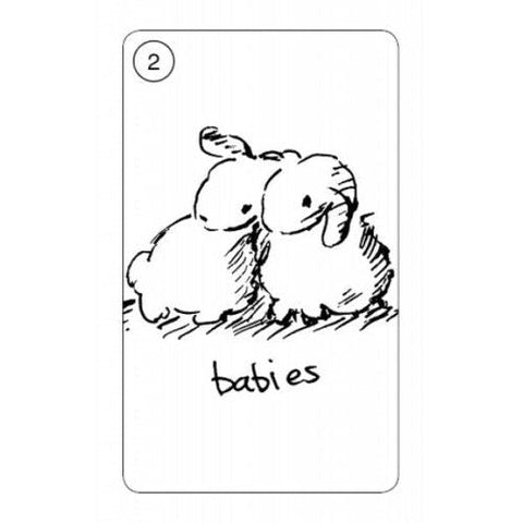 Carrot Cards Old-Time Rabbit Wisdom Oracle Deck with Guidebook, New