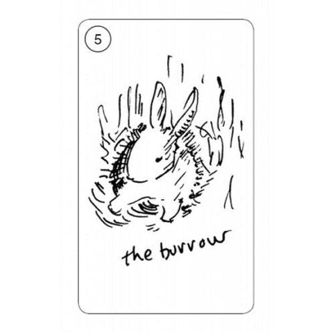 Carrot Cards Old-Time Rabbit Wisdom Oracle Deck with Guidebook, New