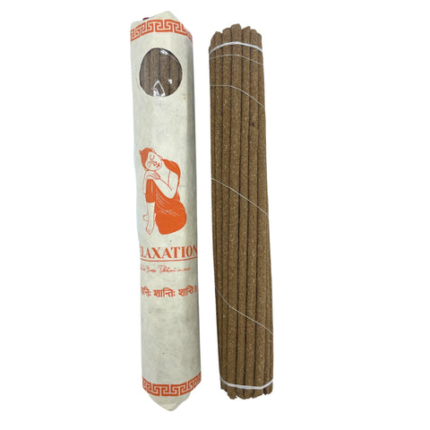 Premium Tibetan Incense Sticks Relaxing 30 Pack Hand Rolled Nepal