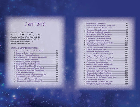 Celestial Frequencies Oracle Cards & Healing Activators Schiffer Publishing NEW